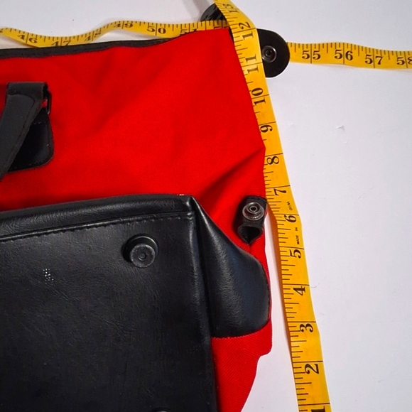 Vintage Disney World 1971 Beach Bag/Tote Red and Black Collectable - Picture 11 of 12